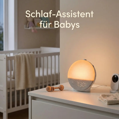 Sanft & erholt aufwachen: Premium 6-in-1 Sunrise Schlaf-Assistent