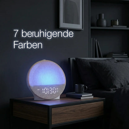 Sanft & erholt aufwachen: Premium 6-in-1 Sunrise Schlaf-Assistent